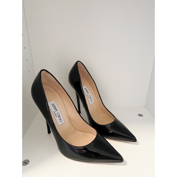 Jimmy Choo Anouk 120 Patent Leather Pump - Picture 15 of 15